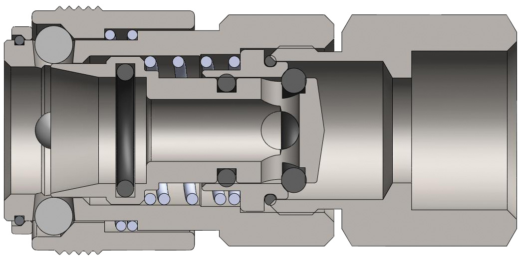 NK-SERIES JAPANESE PNEUMATIC FEMALE THREADED COUPLER